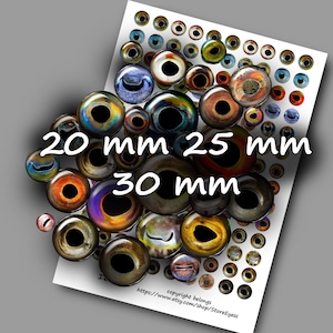 fish eyes glass for lures 2 mm 3D Fishing Lure Upgrade your lures with Holographic 3D Fishing Lure Eyes Fish Eyes - Matuska Taxidermy