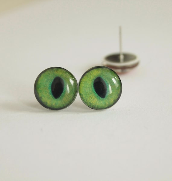 Glass Eyes - Wire - Green