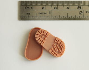Blythe shoe sole for Blythe Dolls, sole for Dolls 25 mm