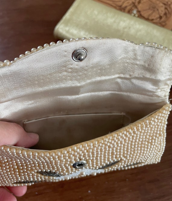 Vintage beaded handbag - image 3