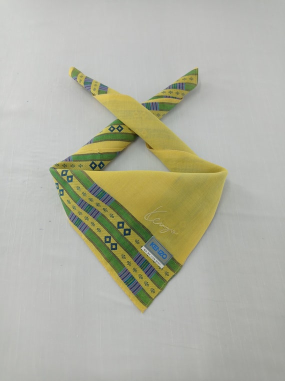Vintage Kenzo Neckerchief/Handkerchief/Bandana