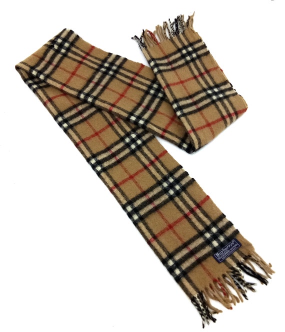 etsy burberry scarf