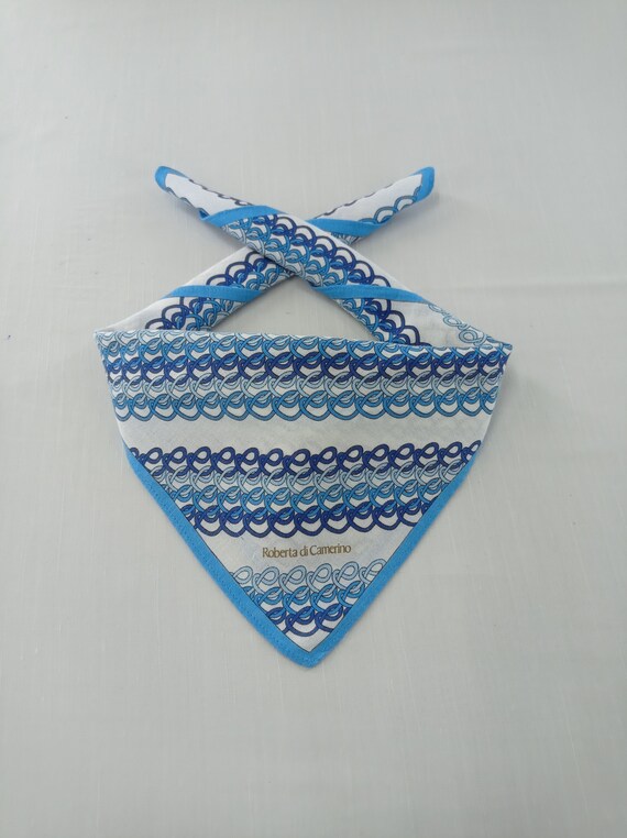 Vintage Roberta Di Camerino Neckerchief/Handkerch