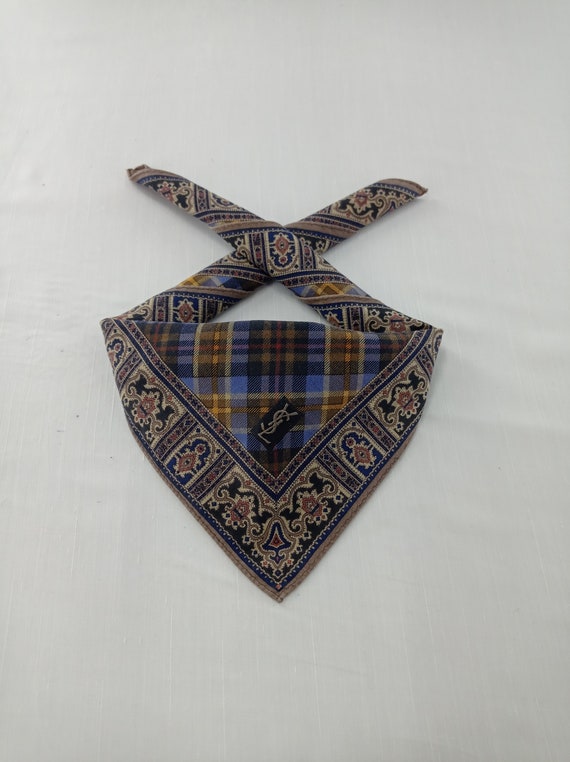 Vintage Yves Saint Laurent Neckerchief/Handkerchie