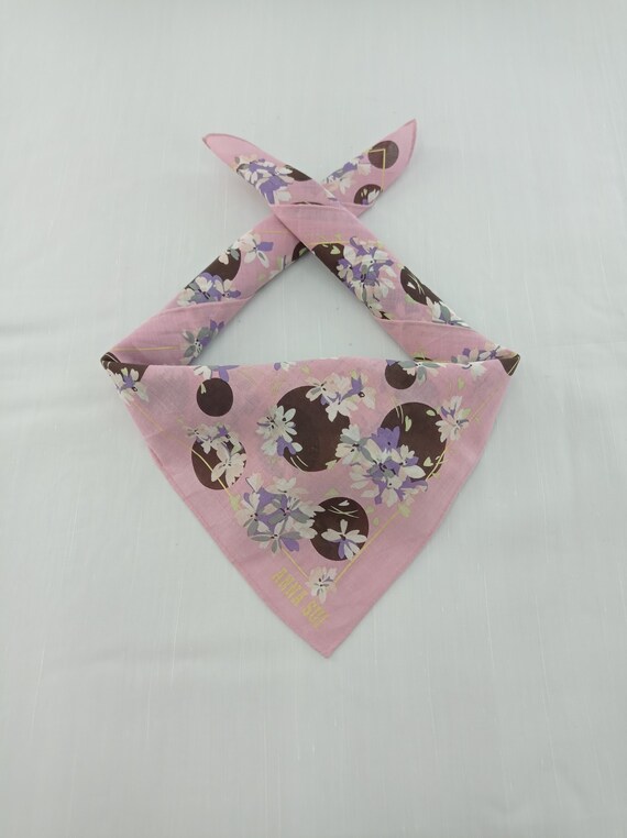 Vintage Anna Sui Neckerchief/Handkerchief/Bandana