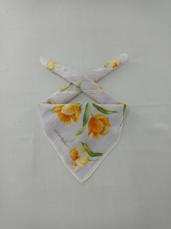Vintage Yves Saint Laurent Neckerchief/Handkerchie