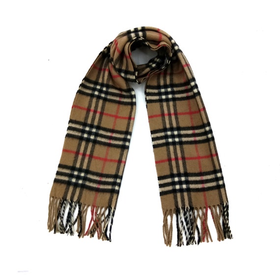 etsy burberry scarf