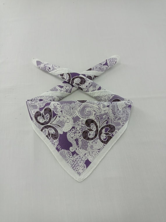 Vintage Hanae Mori Neckerchief/Handkerchief/Bandan