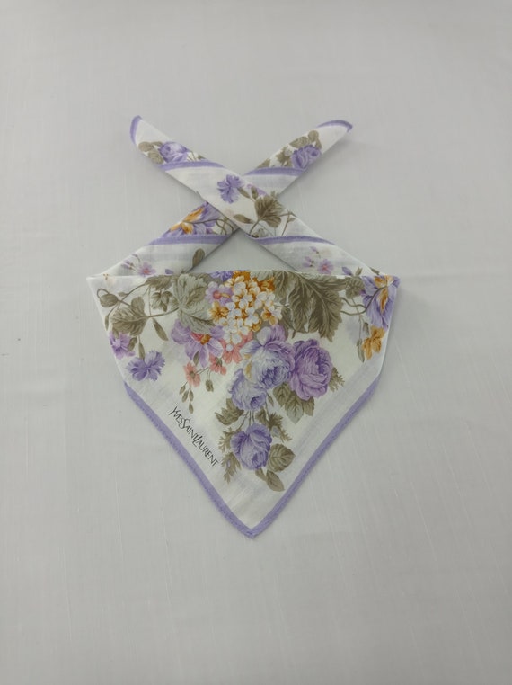 Vintage Yves Saint Laurent Neckerchief/Handkerchie