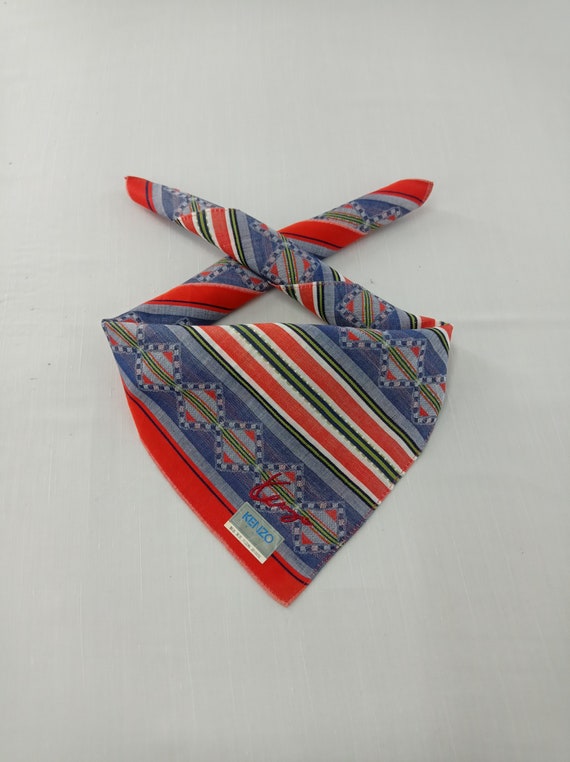 Vintage Kenzo Neckerchief/Handkerchief/Bandana