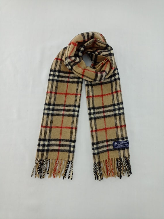 etsy burberry scarf