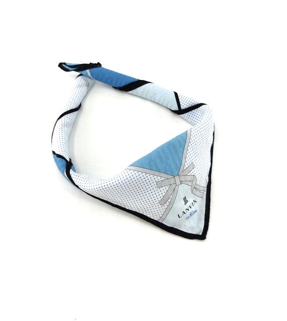 Vintage Lanvin Neckerchief/Handkerchief/Bandana
