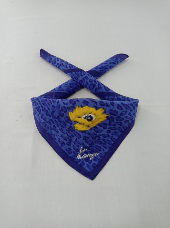 Vintage Kenzo Neckerchief/Handkerchief/Bandana