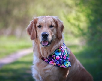 Bandanas coton « les bleus » et « les noirs et les beiges »