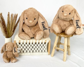 Regalo nascita, regalo bimbo, peluche con nome, peluche personalizzato, torrone coniglietto, peluche con nome