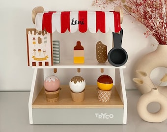 Personalisiertes Geschenk, Eiswagen Tryco, personalisierbar, Ostergeschenke Kinder