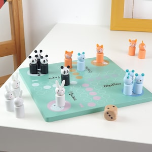 Cadeau personnalisé, Ludo Pastel, personnalisable, cadeaux de Pâques pour enfants, cadeaux de Pâques personnalisés, Small Foot