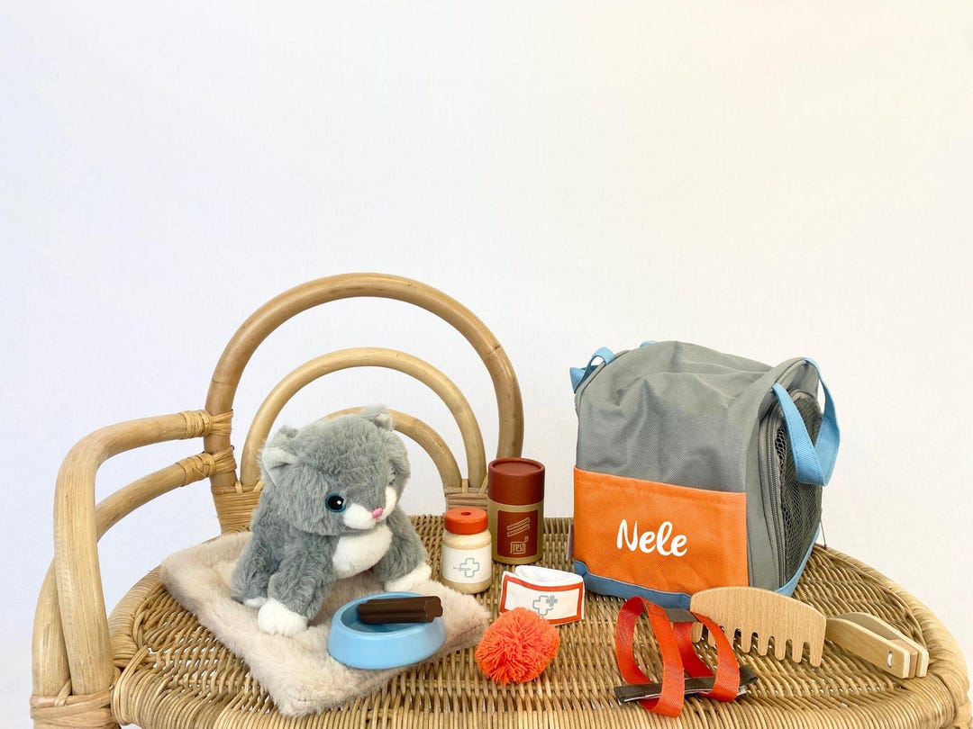 Gift for 2nd Birthday, Christmas Gifts for Children, Carrying Bag Cat