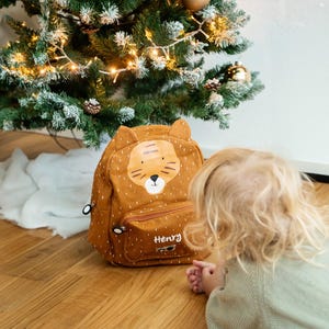 Children&#39;s backpack with name, kindergarten backpack personalized as a set with drinking bottle, Trixie children&#39;s backpack, Christmas gift