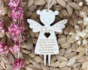 Personalized guardian angel, guardian angel baptism, guardian angel with name, guardian angel for birth, guardian angel figure