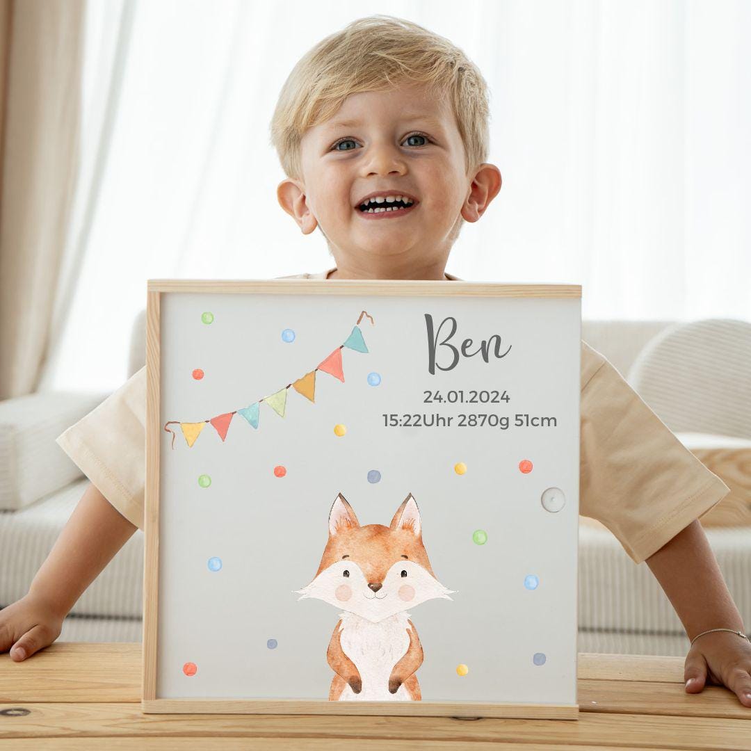 Memory Box for Birth, Memory Box Baby, Birth Gift Baby, Lino Fuchs - Etsy