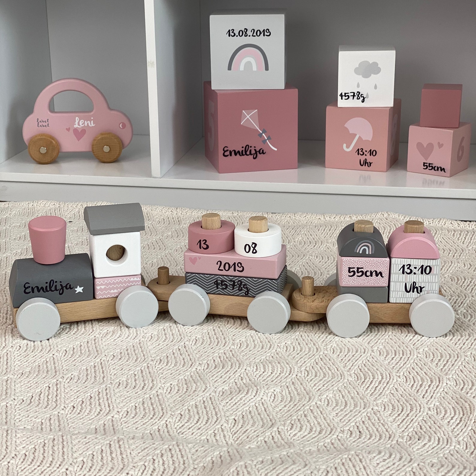 Geschenk Geburt Eisenbahn personalisiertes Babygeschenk | Etsy