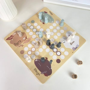 Ludo Spiel, Brettspiel, Gesellschaftsspiel, Kinder Geschenk, Ostergeschenk Familie, Tryco Bild 2