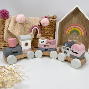 Birth gift Baby gift personalized Personalized gift Baby Wooden toy Baby