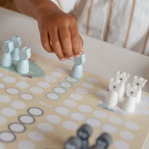 Ludo Spiel, Brettspiel, Gesellschaftsspiel, Kinder Geschenk, Ostergeschenk Familie, Tryco Bild 6