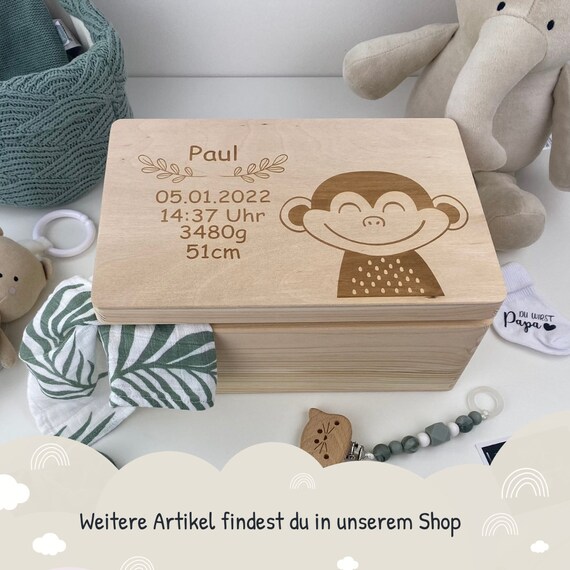 Coffret cadeau naissance personnalisé renard bébé - Coffret cadeau