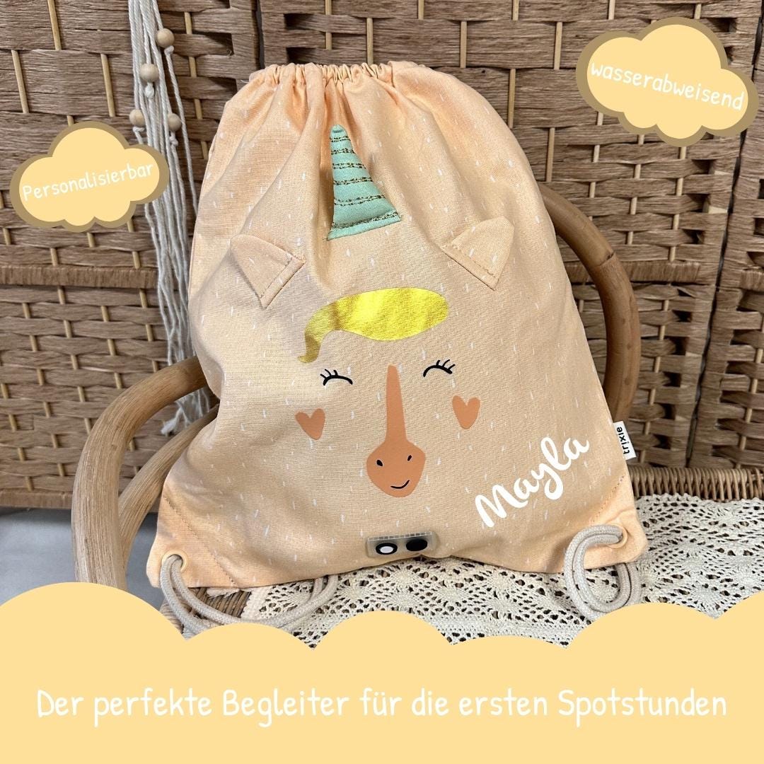 子供用ジムバッグ、パーソナライズされたユニコーン、子供用ジムバッグ、幼稚園用ジムバッグ、ジムバッグ、スポーツバッグ、ジムバッグ、ジムバッグ -  Etsy 日本