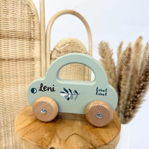Gift birth, toy baby, baby gift for birth, gift birth boy & girl, birth gift, wooden toy car