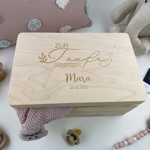 Baptism gift, baptism gift, baptism souvenir box - for baptism, baptism gift godchild