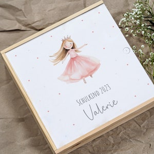 Memory box school enrollment princess, school enrollment gift, school enrollment gift, back to school gift, back to school gift