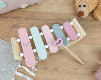 Xylophone pink, label label, personalisable