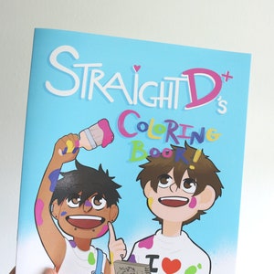 Straight D&#39;s Coloring Book | LGBTQIA Illustrations Collection | Adult Coloring Book
