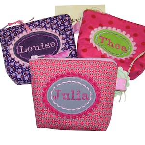Geldbörse Geldbeutel Kinderportemonnaie Mini Tasche personalisiert Mädchen