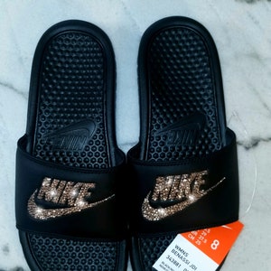 nike benassi jdi rose gold