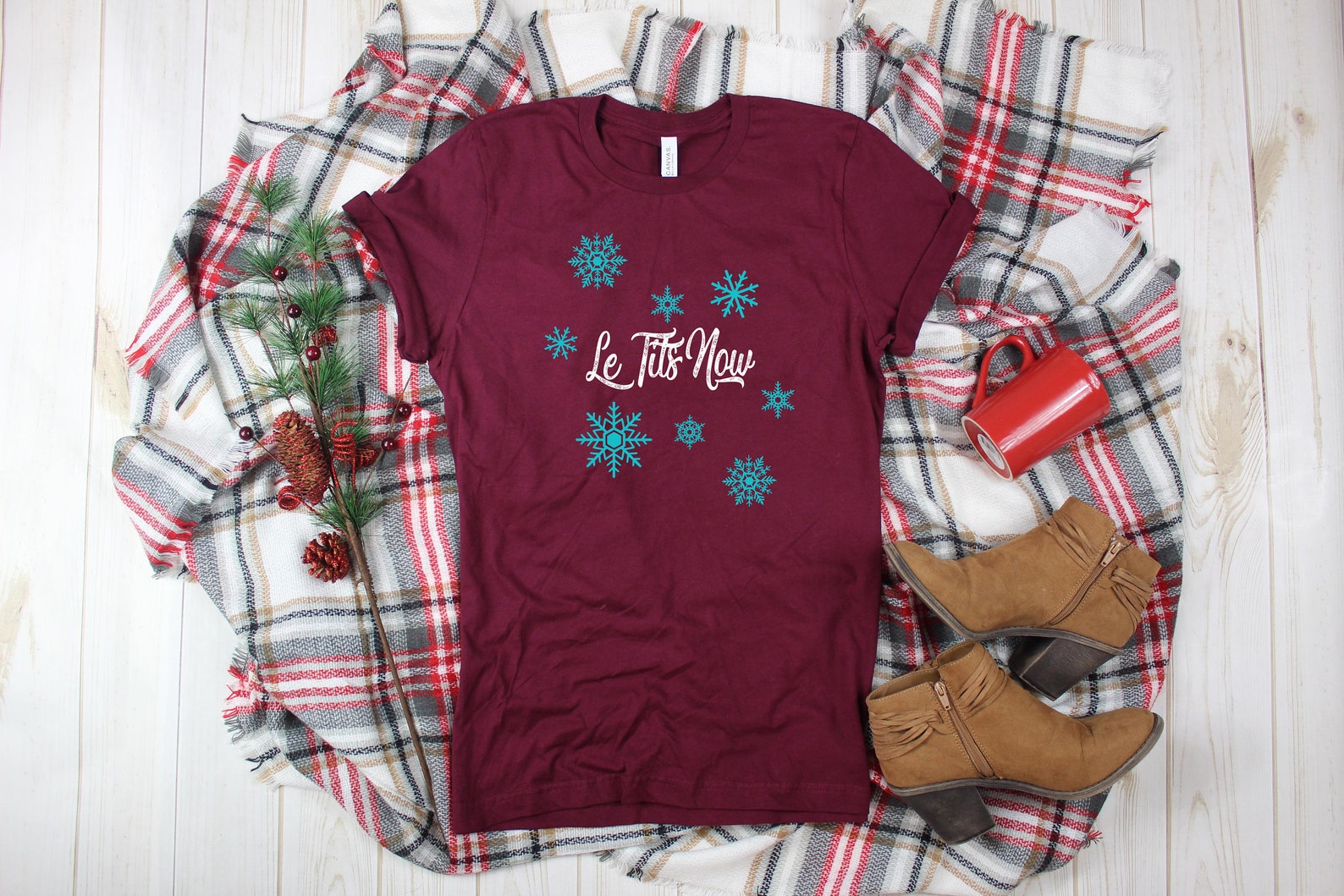le tits now ugly sweater