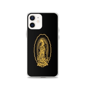 Vierge Mai, Notre-Dame de Guadalupe iPhone Case iPhone 11, iPhone 12, iPhone 13, iPhone 14, iPhone 14+, iPhone 14 Pro, iPhone 14 Pro Max