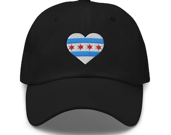 Chicago Bestickte Mütze, Chicago Dad Hat, Chicago Baseball cap, Chicago Hat