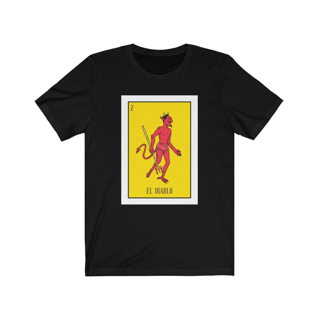 El Diablito Loteria Mexican Bingo Unisex T shirt Etsy