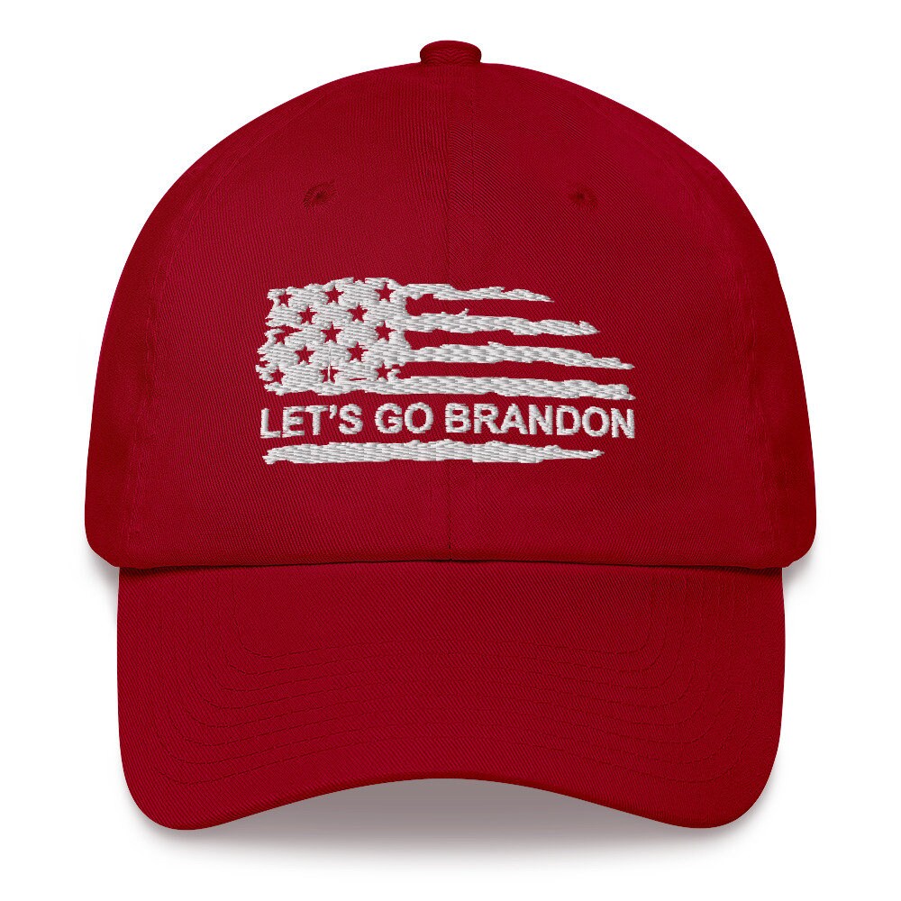 Let's Go Brandon Hat Embroidered Dad Hat Camo Pro - Etsy