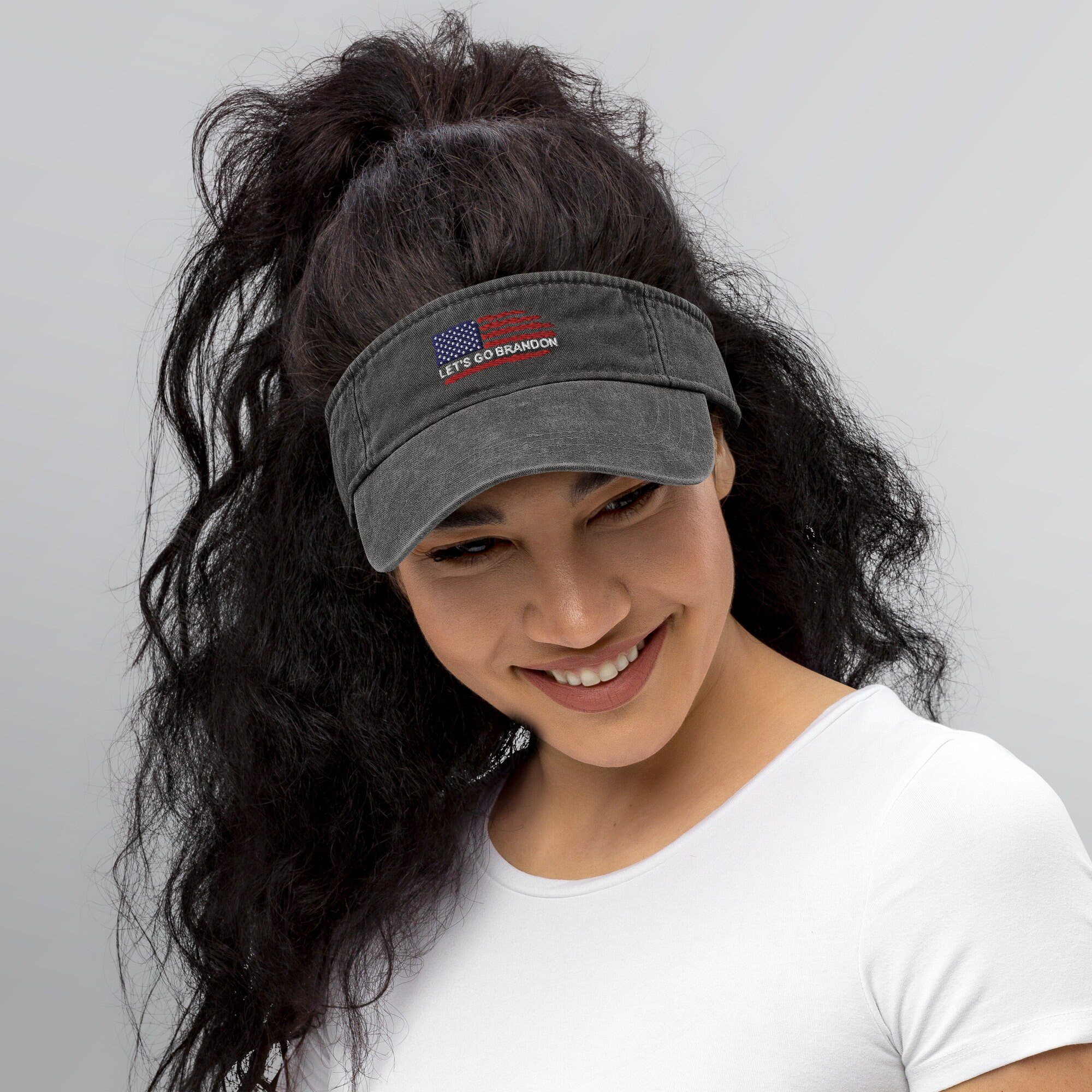 Brandon Denim Visor Pro America 
