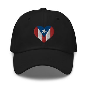 Puerto rico Embroidered Hat, Puerto rico Dad hat, Puerto rico baseball cap, Puerto rico Hat