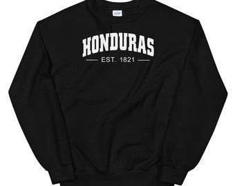 Honduras Varsity Crewneck Sweatshirt | Honduras Sweatshirt | Honduras Crewneck | Vintage Crewneck