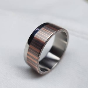 Stainless Chirurgic Steel 316L combined with high quality Titanium-Niobium Superconductor. Mirror polished or matted.