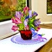 Wild flowers pop up cards, Birthday pop up cards, Mother's day cards, Crocus flower basket pop up card 