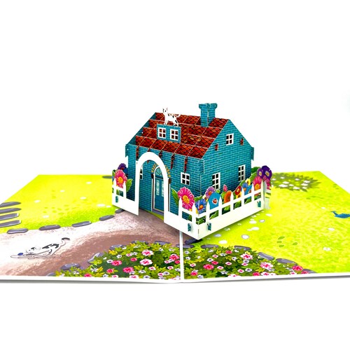 3D New House Congratulations Card - Etsy