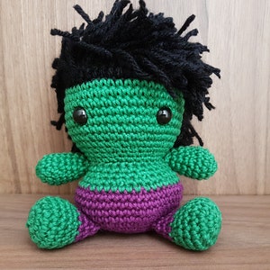 Amigurumi PDF Pattern Baby Hulk - Etsy